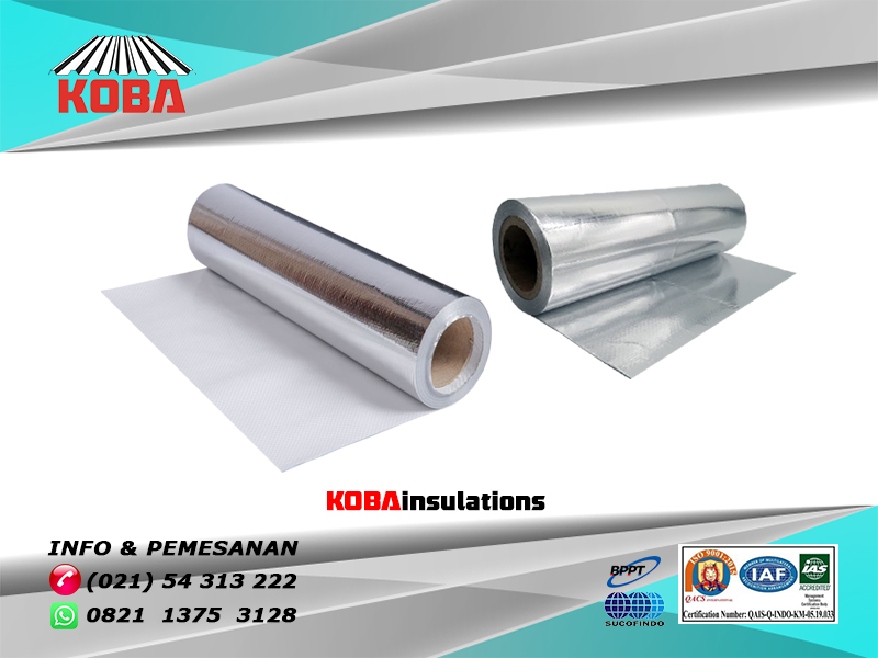 Insulasi Atap Aluminium Woven Foil